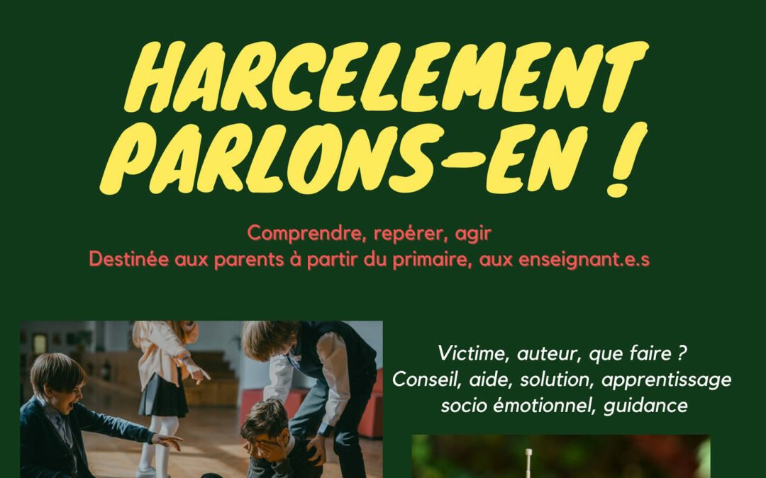 Harcèlement : parlons-en !