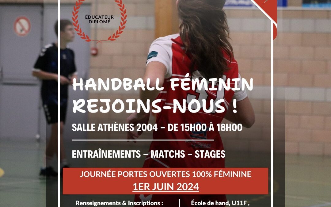 Handball féminin, rejoins-nous !